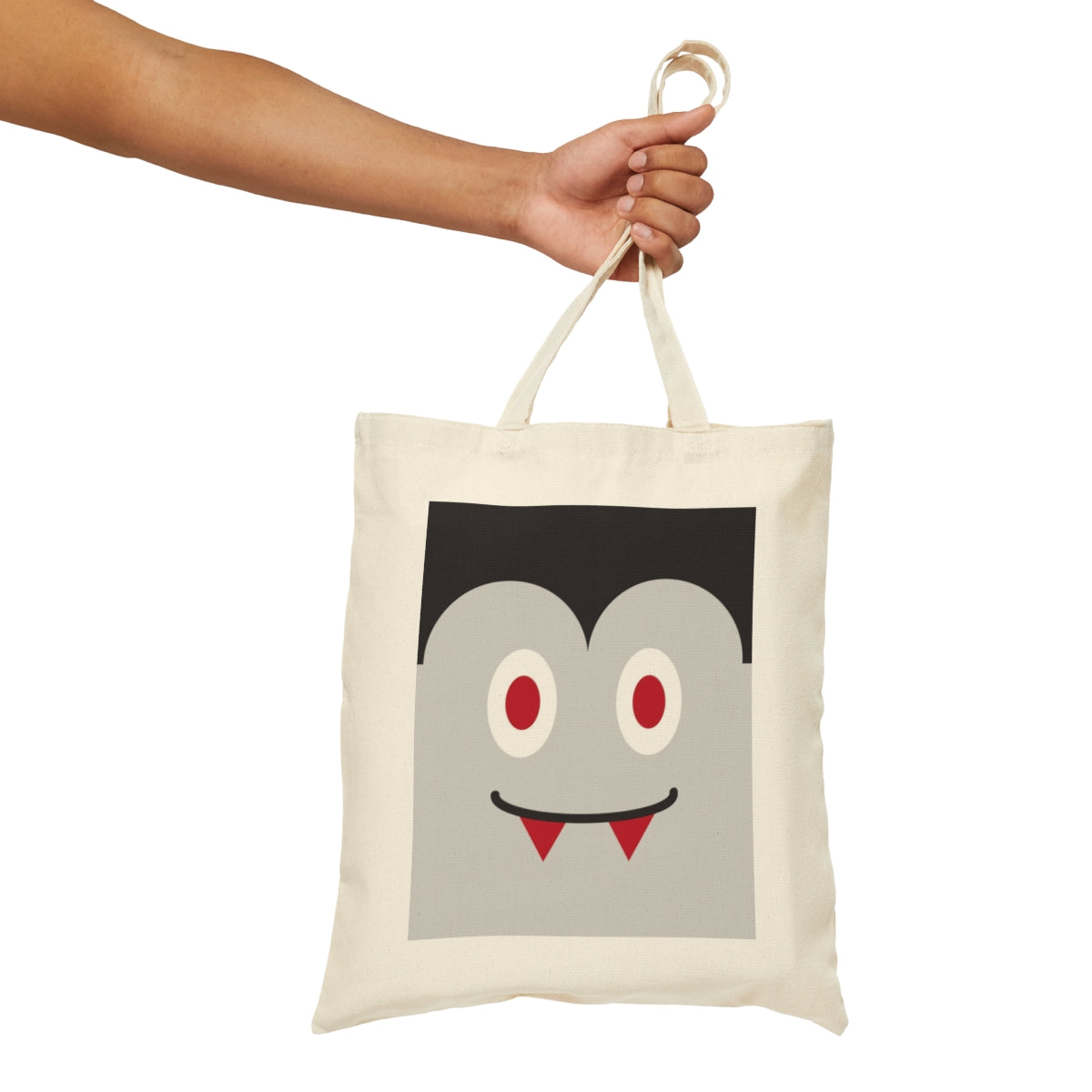 Dracula Cotton Canvas Trick or Treat Bag image 5