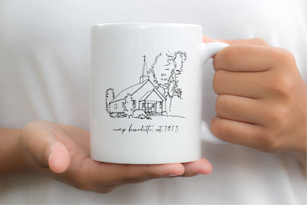 Chapel Sketch Mug image 3