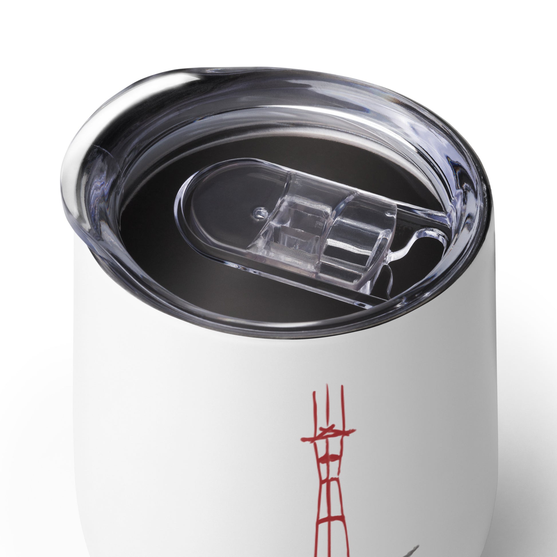 Granny's Tower Wine tumbler image 4