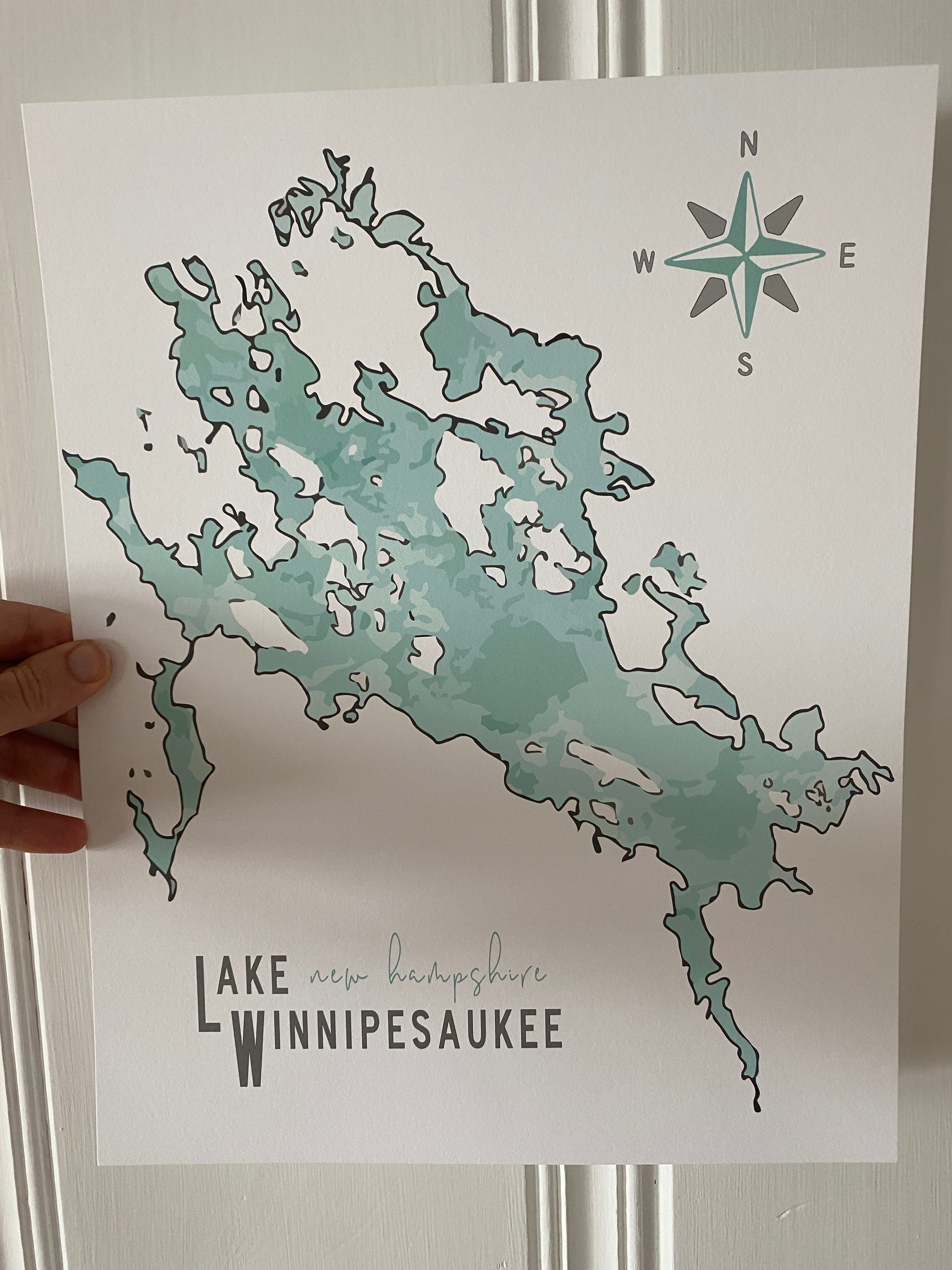 Customizable Lake Life Art Print image 3