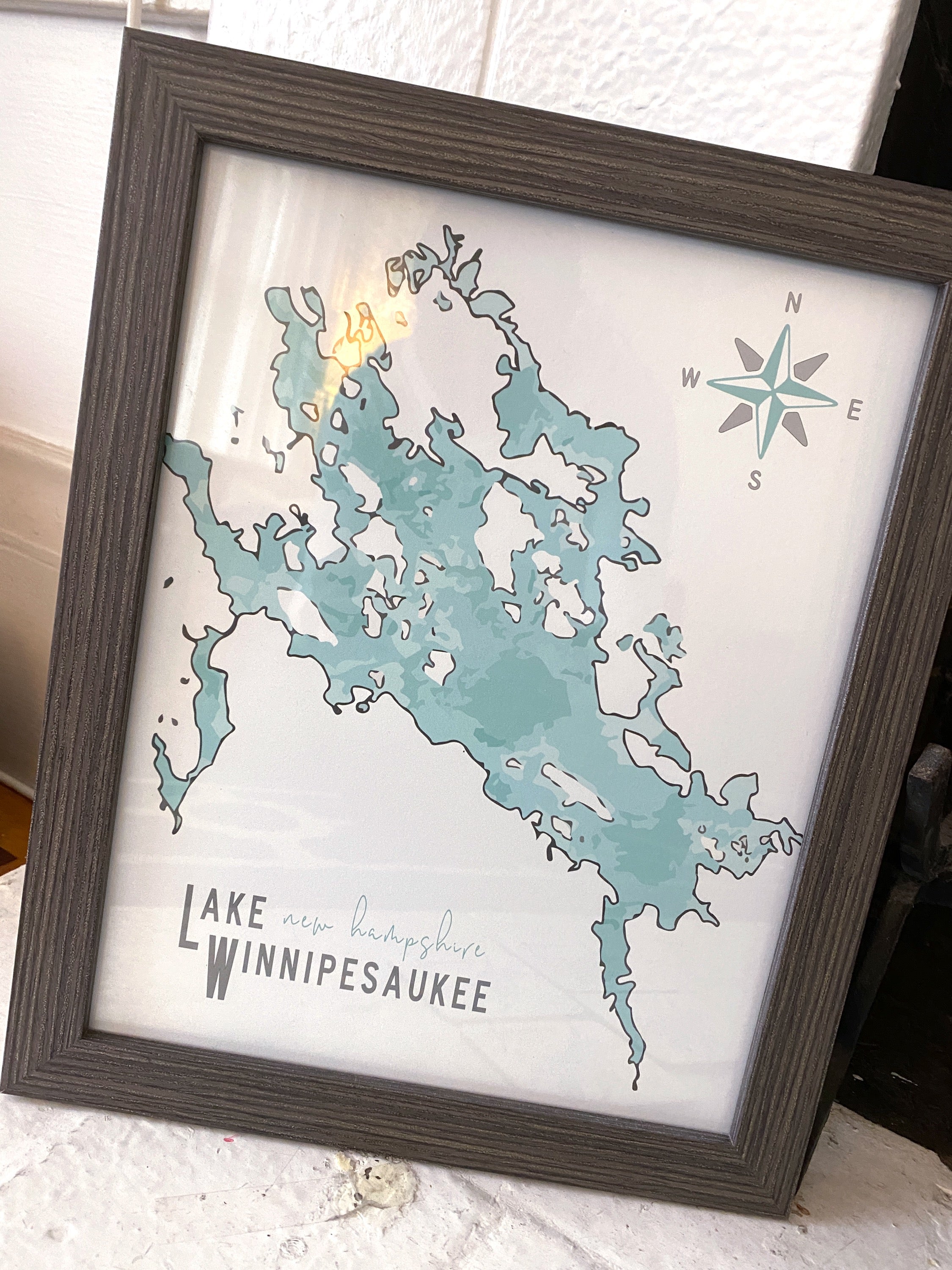 Customizable Lake Life Art Print image 2