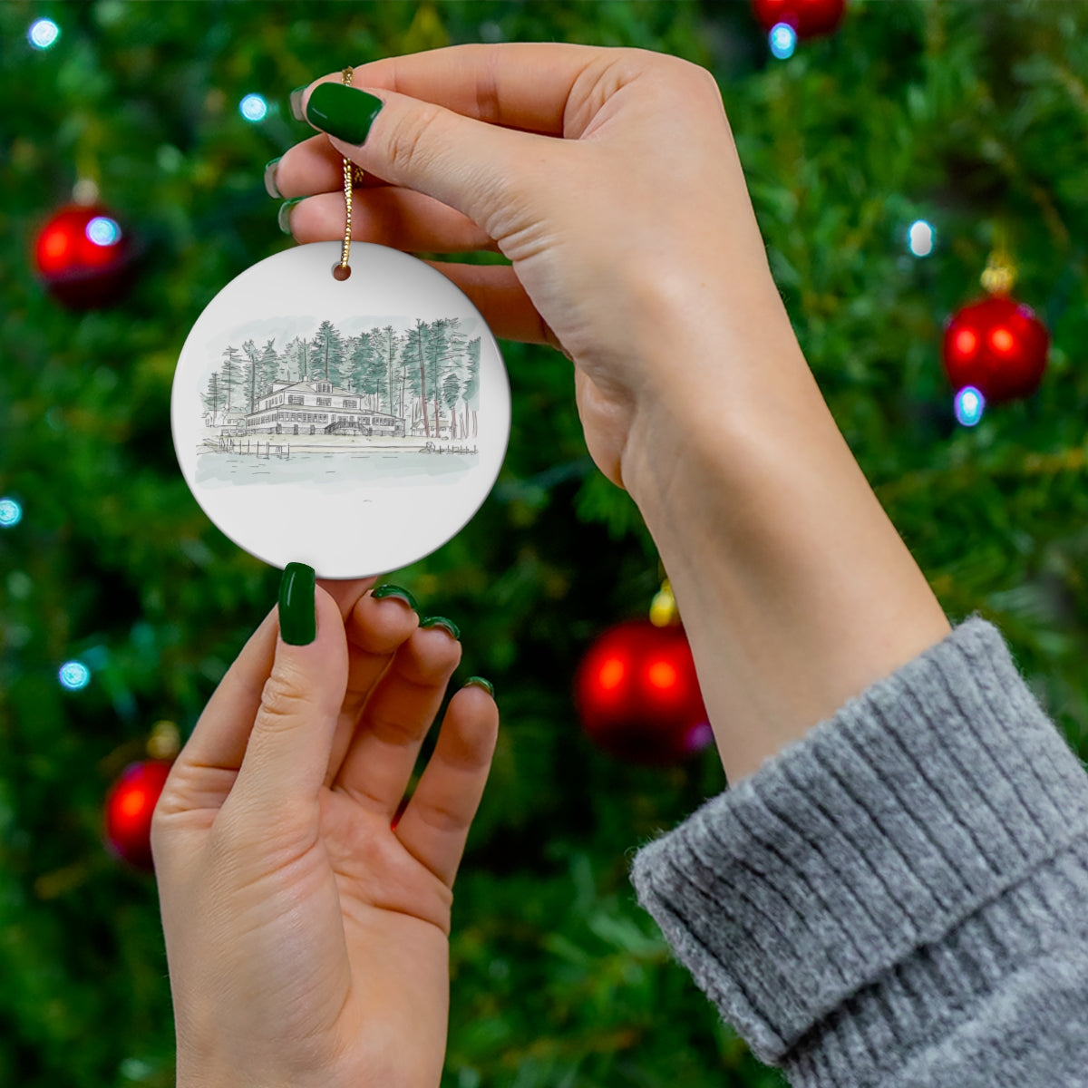 Bernadette Dining Hall Ornament image 3
