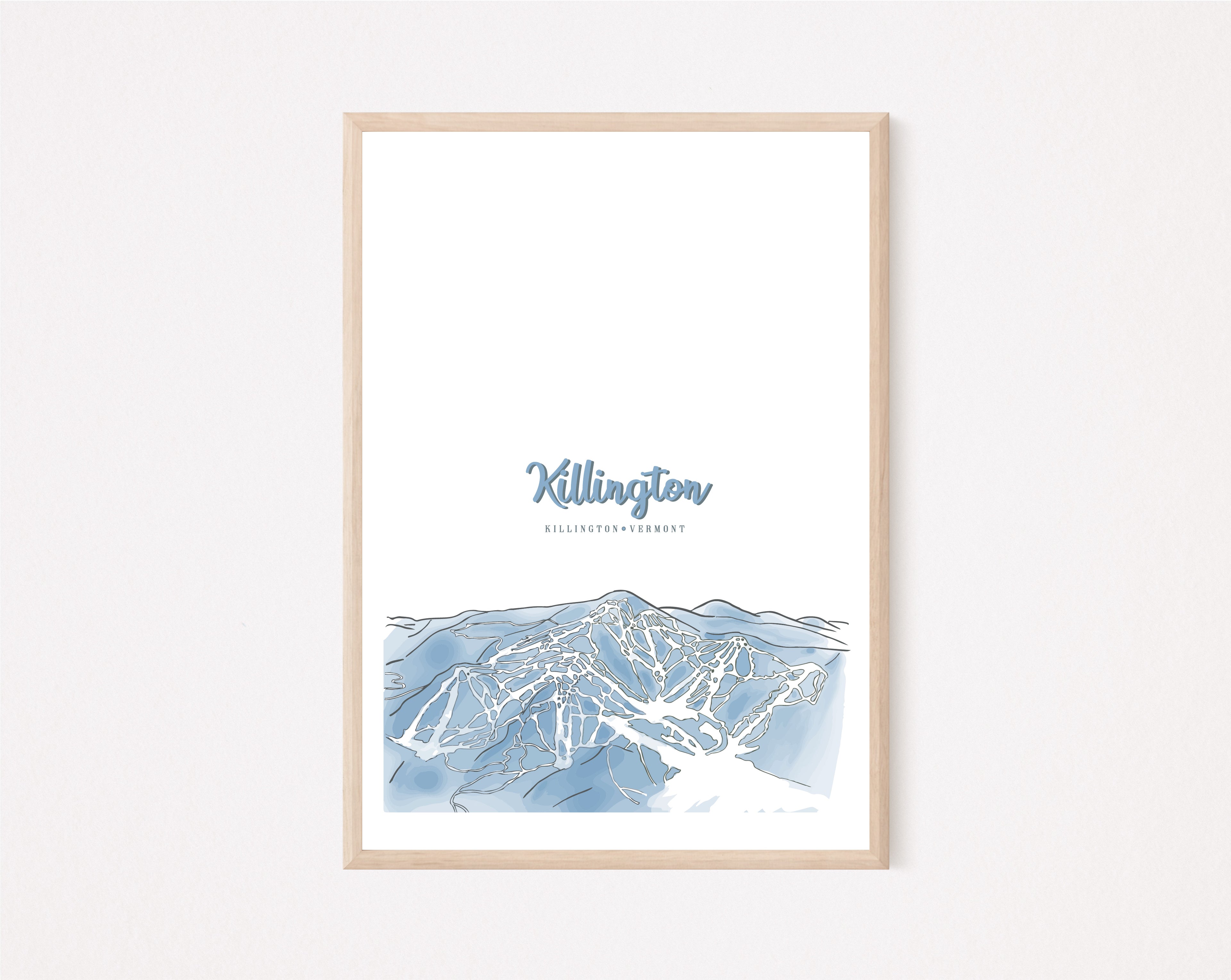 Customizable Ski Life Art Print image 0