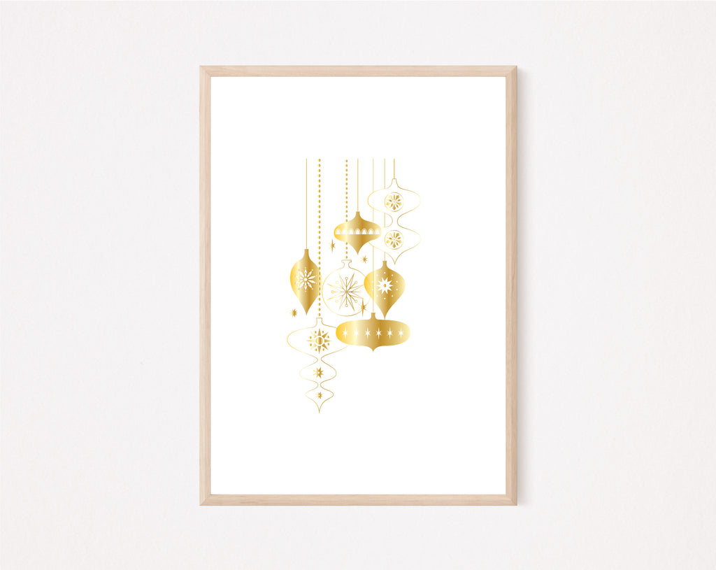 Mid-Century Holiday Art Prints image 3