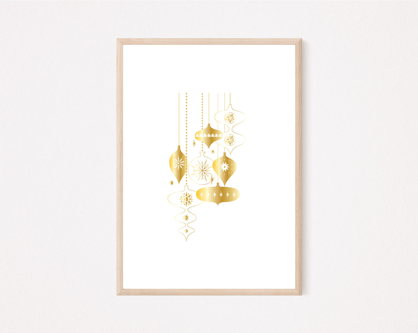 Mid-Century Holiday Art Prints image 3