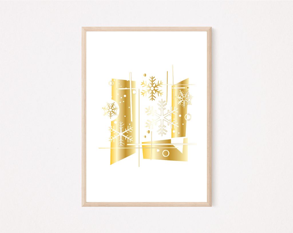 Mid-Century Holiday Art Prints image 2