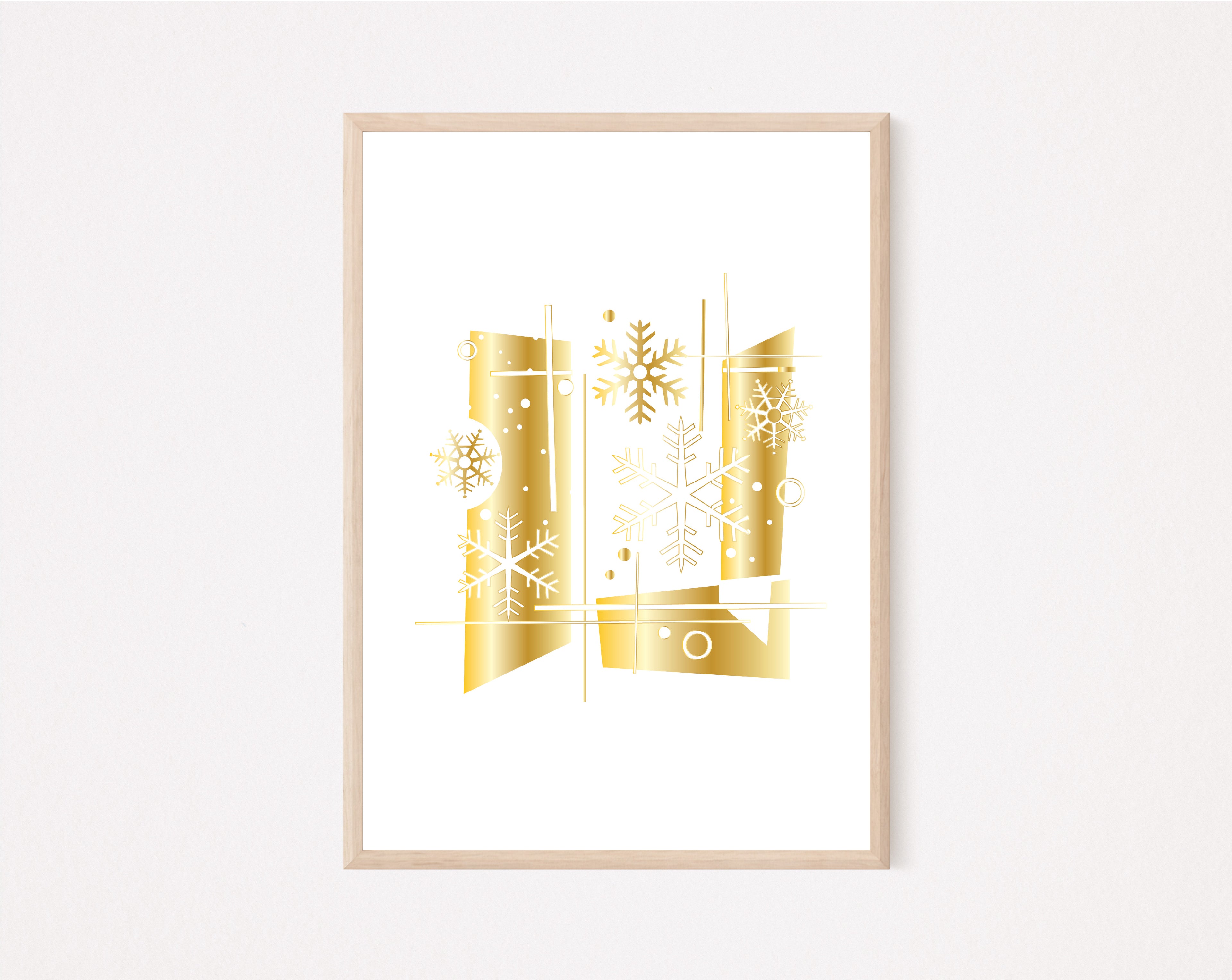 Mid-Century Holiday Art Prints image 2