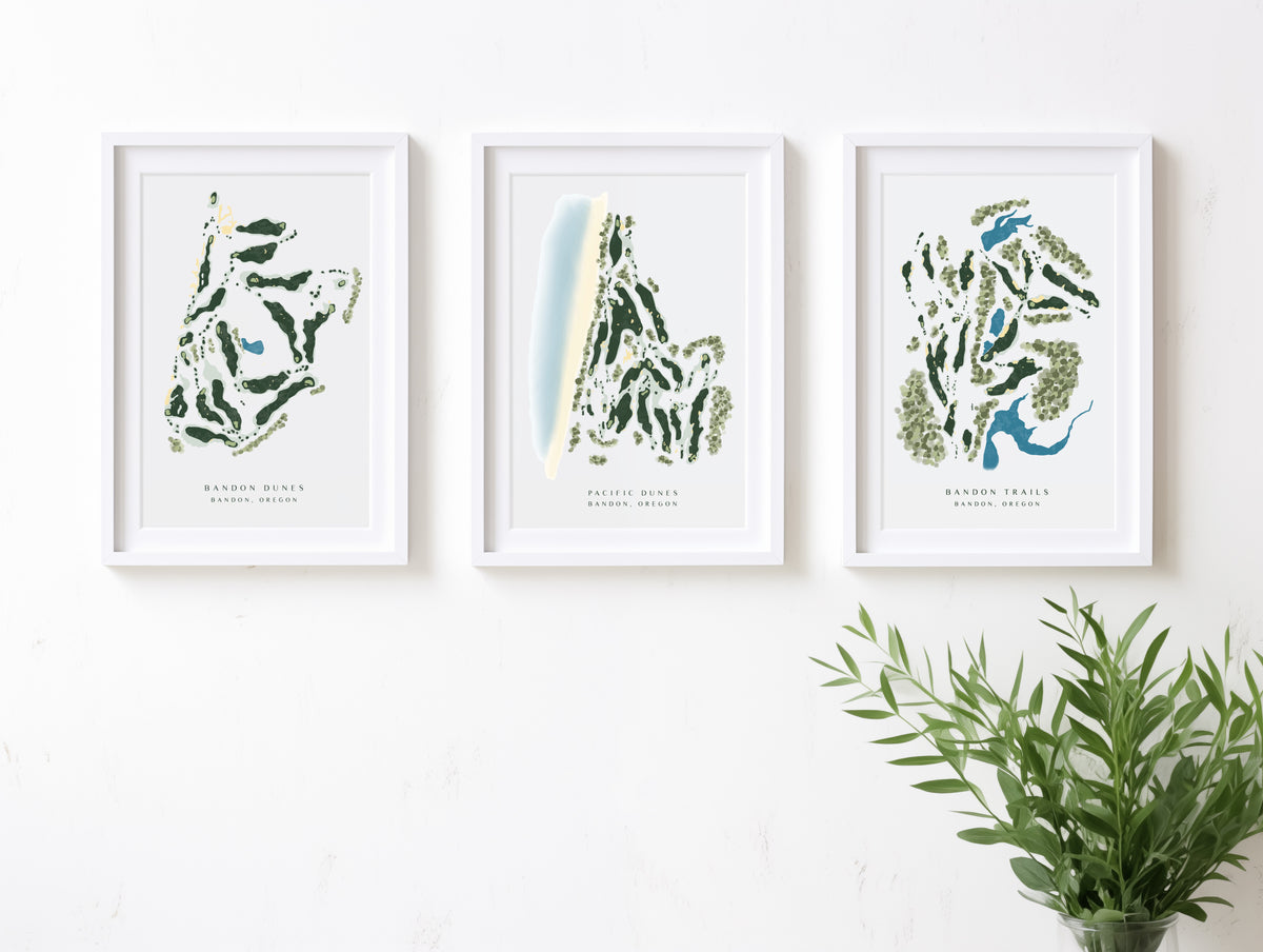 Customizable Golf Course Art Print