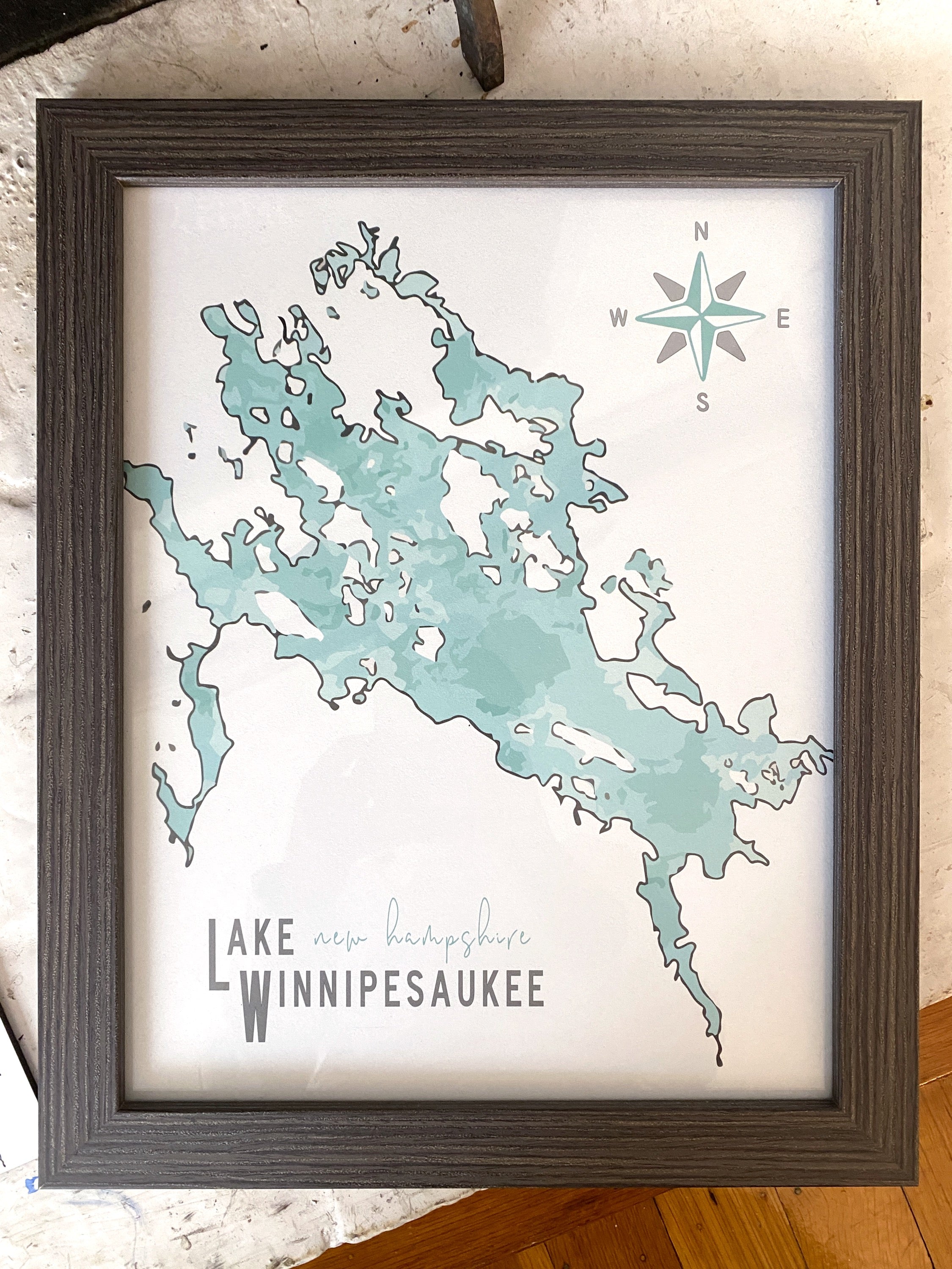 Customizable Lake Life Art Print image 1