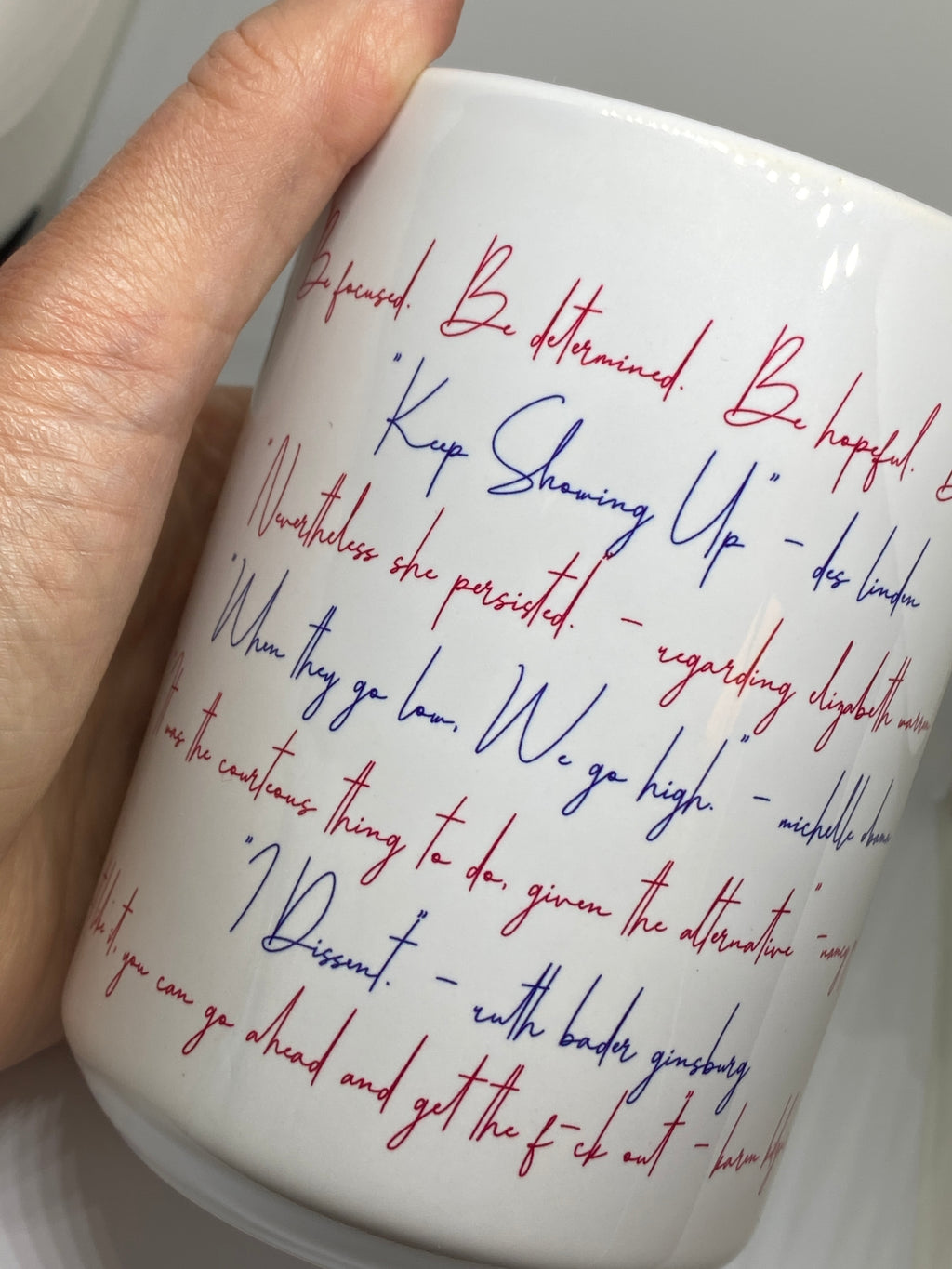 "Well - Behaved Women" Quotes Mug image 0