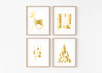 Mid-Century Holiday Art Prints image 0